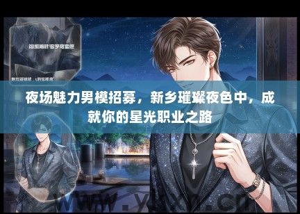 夜场魅力男模招募，新乡璀璨夜色中，成就你的星光职业之路